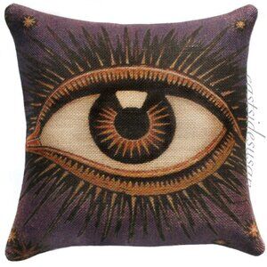 NWOT 🧿All Seeing Eye of Providence Accent Throw Pillow